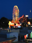 A smaller ferris wheel in the Prater.
