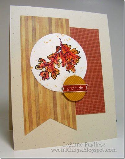 LeAnne Pugliese WeeInklings Lovely as a Tree Gratitude Stampin Up