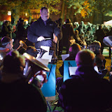 Outdoor Tree of Lights rememberance service