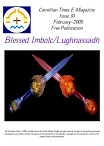 Issue 30 February 2009 Blessed Imbolc Lughnassadh