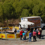 007-Vista de la preparación de la paella ofrecida por la Diputación Provincial a los asistentes.