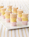 Tricolor marshmallow tower Tricolor marshmallow tower