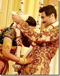 Actress Sneha Prasanna Wedding Reception Stills