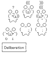 Deliberation bear