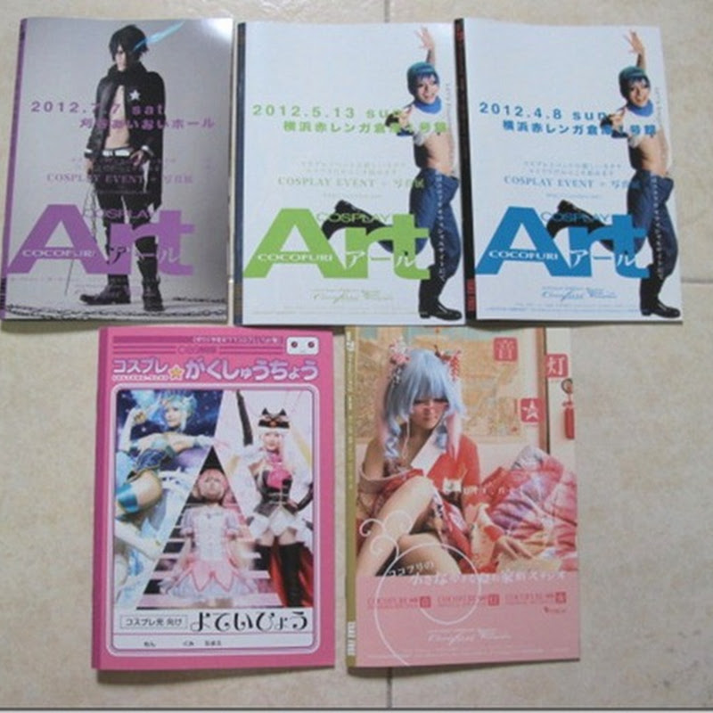Japanese Cosplay booklets Giveaway (RESULTS)