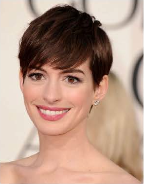 Makeup artist Kate Lee prepped Anne Hathaway's skin with Chanel Hydra Beauty Serum and Base Lumiere Illuminating Makeup Base. A pale peach blush topped the apples of her cheeks, beautifully contrasting her petal pink lips in Chanel Rouge Allure Luminous Lip Colour in Sedusicante. Photo courtesy of Chanel. Makeup artist Kate Lee prepped Anne Hathaway's skin with Chanel Hydra Beauty Serum and Base Lumiere Illuminating Makeup Base. A pale peach blush topped the apples of her cheeks, beautifully contrasting her petal pink lips in Chanel Rouge Allure Luminous Lip Colour in Sedusicante. Photo courtesy of Chanel.