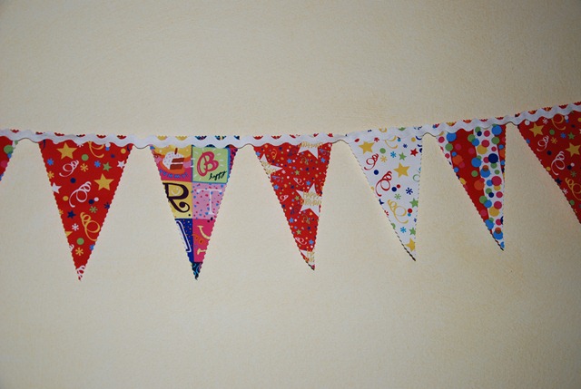 Birthday Bunting detail