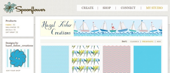 spoonflower shop screen capture