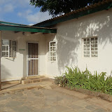 Outside look at our little cottage at the Baptist Mission of Zambia