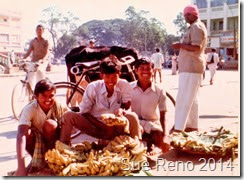 Sue Reno, Mysore India, street scene