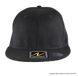 100% ACRYLIC FLAT PEAK SIZE CAP
ART NO. 1720
BLACK