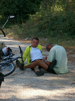 Croatie - Entre Sten et Mokalo - Rencontre avec Vincent, un cycliste Français et un peu guérisseur ...
