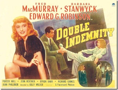 Double Indemnity movie poster 01