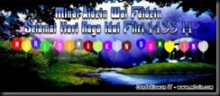 Cover Timeline Kronologi Facebook Ucapan Lebaran Idul Fitru - Balon