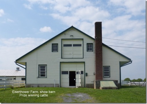 Eisenhower Farm, show barn