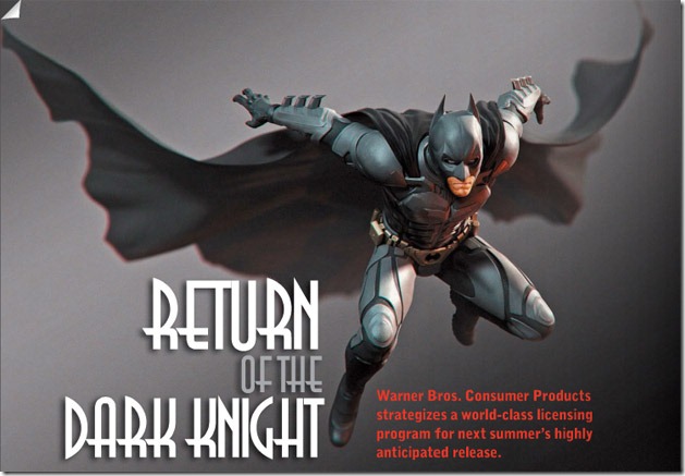 The Dark Knight Rises licensing expo poster