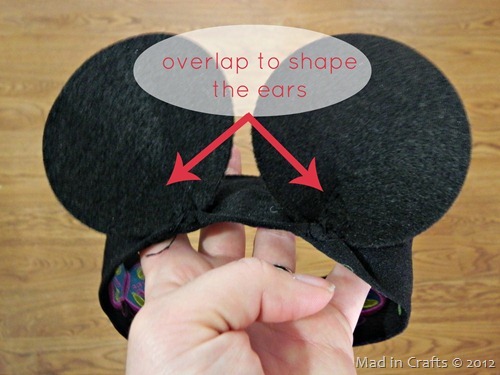 curved mickey ears