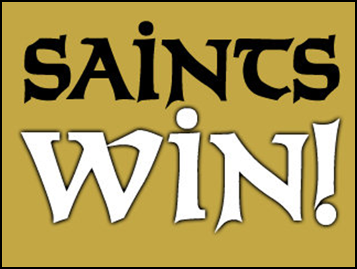 saints win