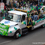 Dinger at Saint Patricks Day Parade 2009