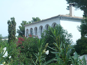 Outside facade of the house in Costa de la Calma