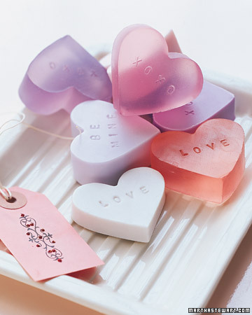 Having a valentine's party? These are a sweet touch for your bathroom.