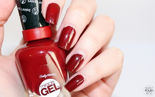 Sally Hansen Miracle Gel: Haltbarkeitstest - simple polish blog