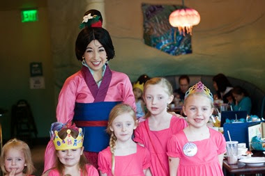 Mulan and girls
