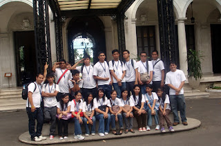 March 18: Outside Malacanang Palace Gardens