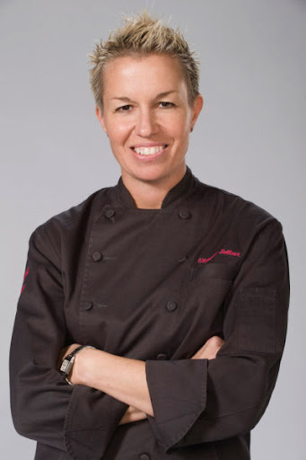 Elizabeth Falkner, celebrated chef, cookbook author and co-owner of Brooklyn's Krescendo restaurant.