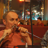 Smoking the huka with my parents! 2011-11-20 Huka Bar