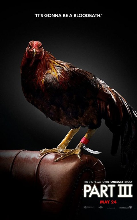 It's Gonna Be a Bloodbath in The Hangover Part III Gamecock Poster