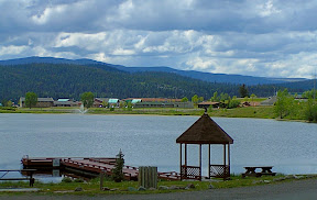 Gazebo at East end of Lake