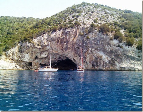Papanikoli cave in Meganissi