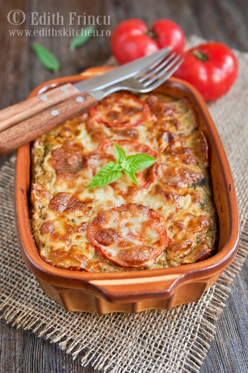 vinete gratinate cu telemea