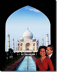 Obamas In India
