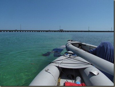 kayaking around sunshine key, snorkeling