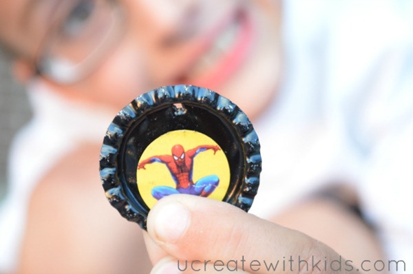 Bottle Cap Zipper Pull Tutorial HOLE Bottle Cap Zipper Pull Tutorial HOLE