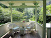 enjoy your coffee on our jungle lanai