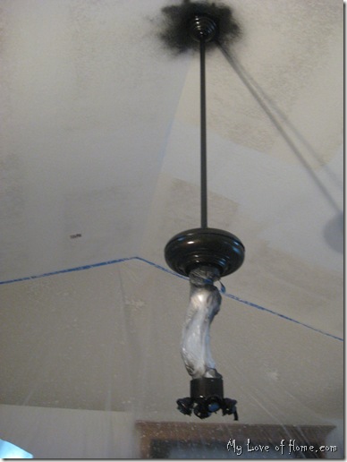 painting ceiling fan