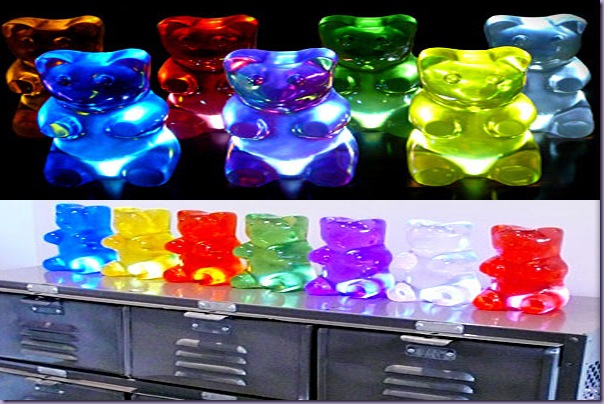 Luminária-Gummy-Bear Luminária-Gummy-Bear