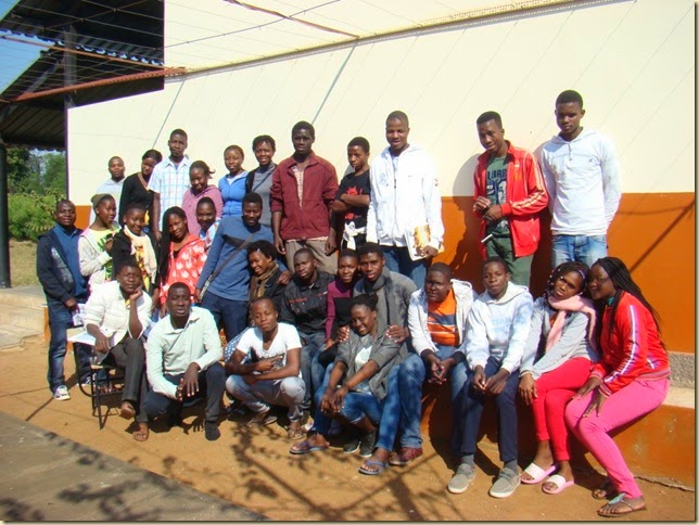 Os participantes no retiro