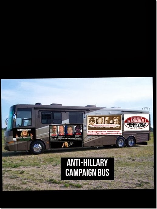 Anti-Hillary Campaign Bus
