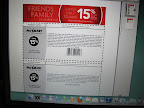 It's from Petsmart and it says that if I print this coupon out, I can bring it to PetSmart and get 15% off my ENTIRE purchase!