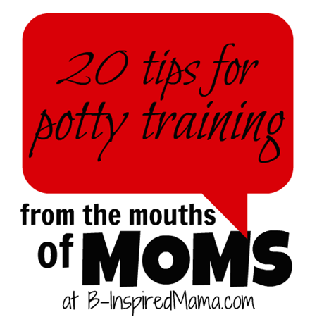 From the Mouths of Moms Potty Training