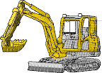 TRACKHOE 1.9" 5300 Stitches