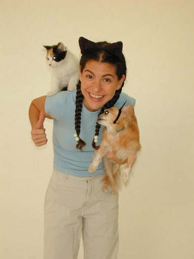Pickles was there with me through all sorts of antics!