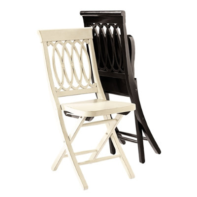 Another Ballard Designs folding chair that has two beautiful colors pictured above.