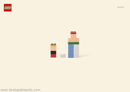 asterix e obelix lego minimalista