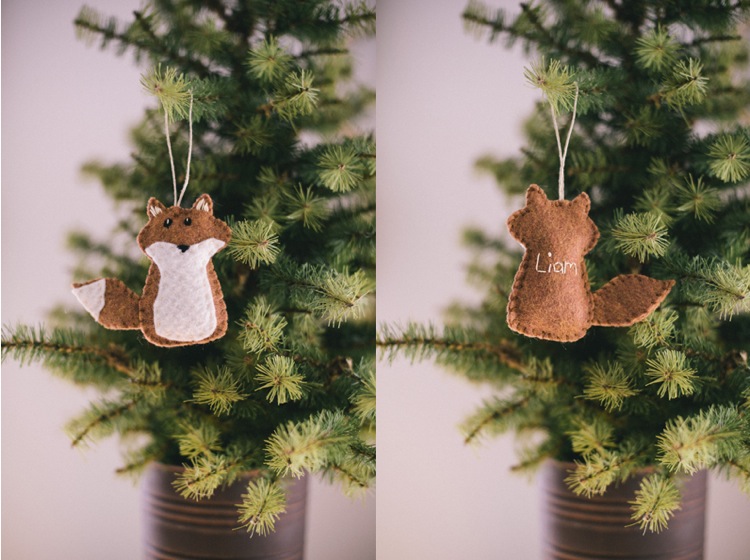 Liam s fox ornament