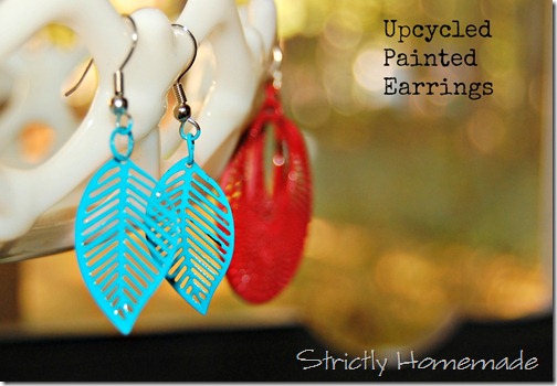 Painted Earrings 1